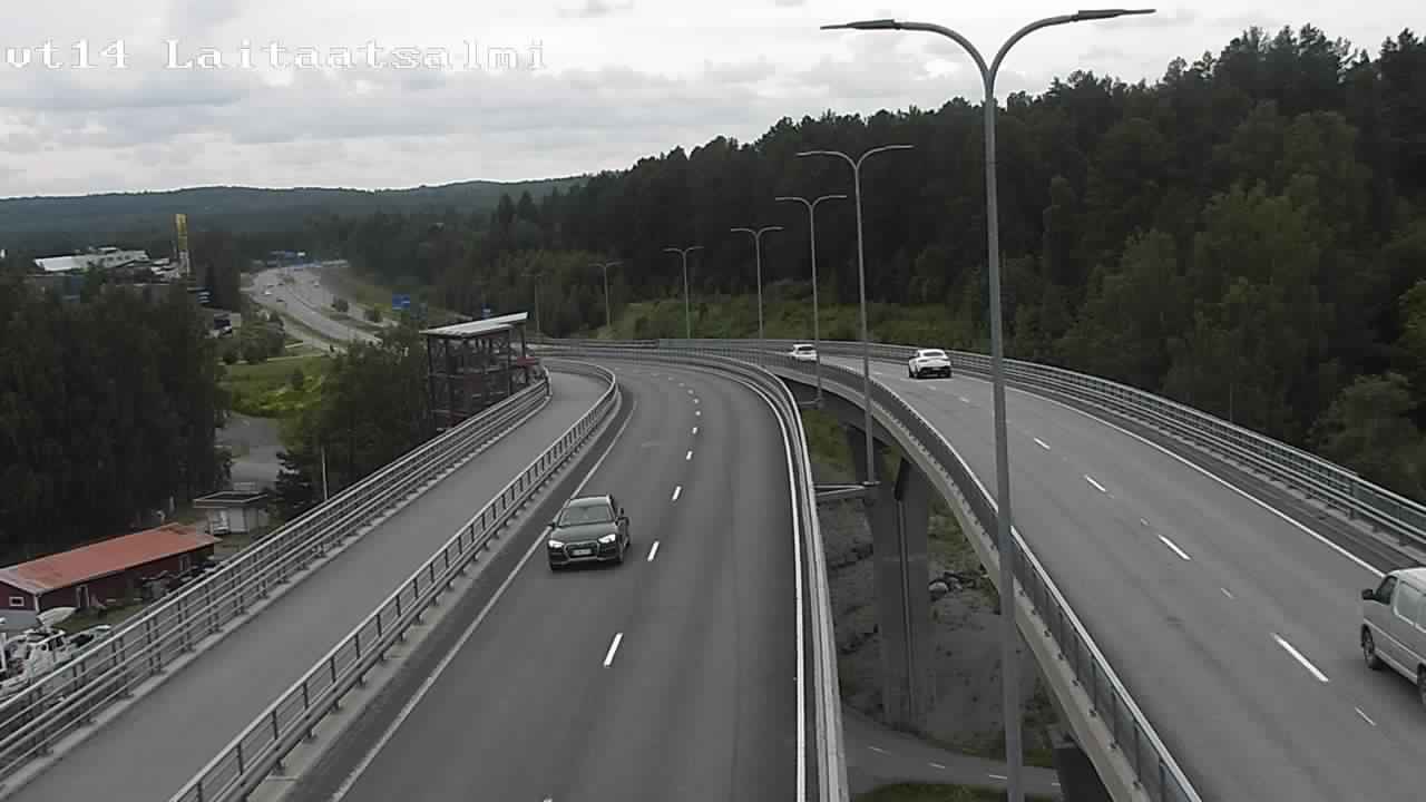 Kelikamerat Kuva Tie 14 Savonlinna, Laitaatsalmi silta, Savonlinna, Etelä-Savo