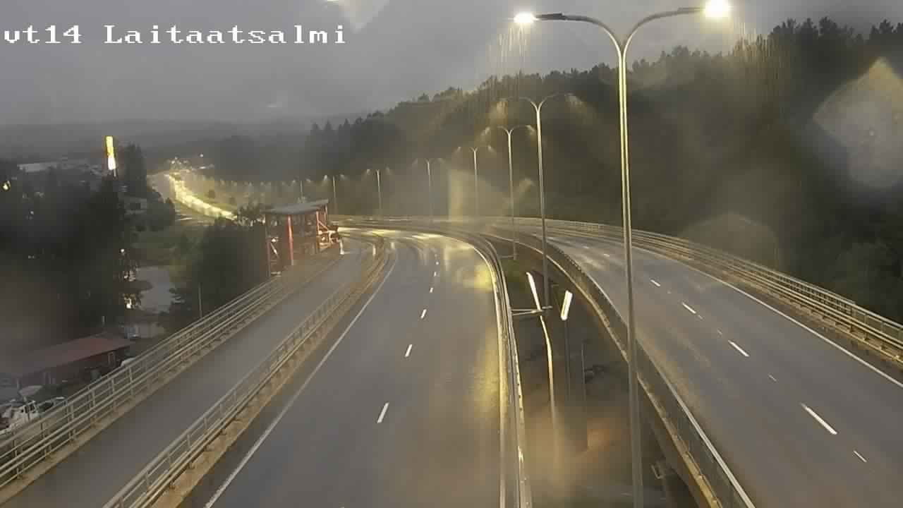 Kelikamerat Kuva Tie 14 Savonlinna, Laitaatsalmi silta, Savonlinna, Etelä-Savo