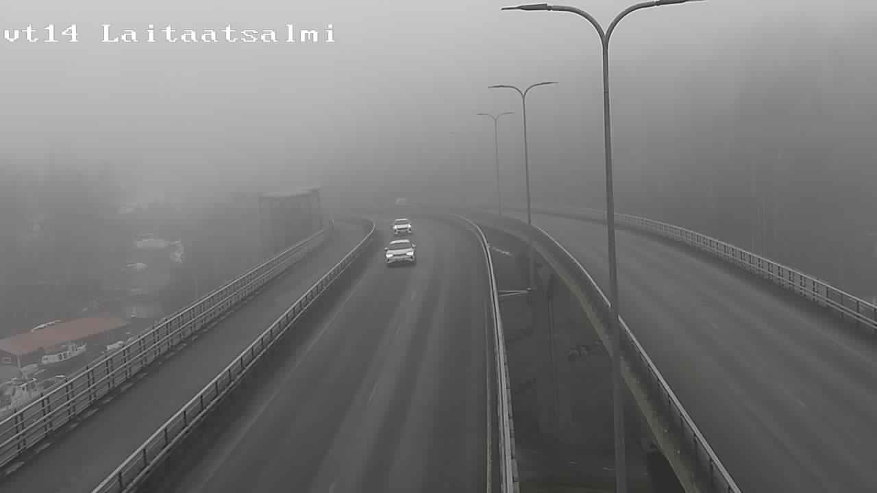 Kelikamerat Kuva Tie 14 Savonlinna, Laitaatsalmi silta, Savonlinna, Etelä-Savo