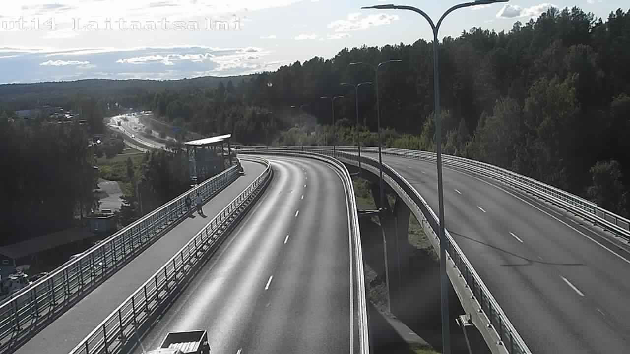Kelikamerat Kuva Tie 14 Savonlinna, Laitaatsalmi silta, Savonlinna, Etelä-Savo