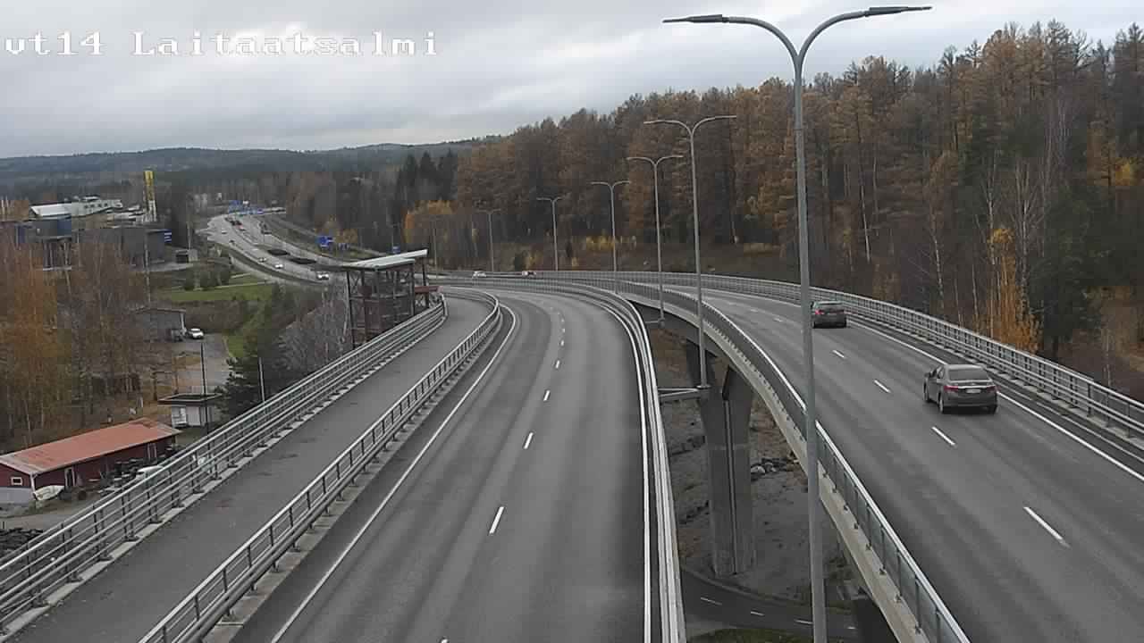 Kelikamerat Kuva Tie 14 Savonlinna, Laitaatsalmi silta, Savonlinna, Etelä-Savo