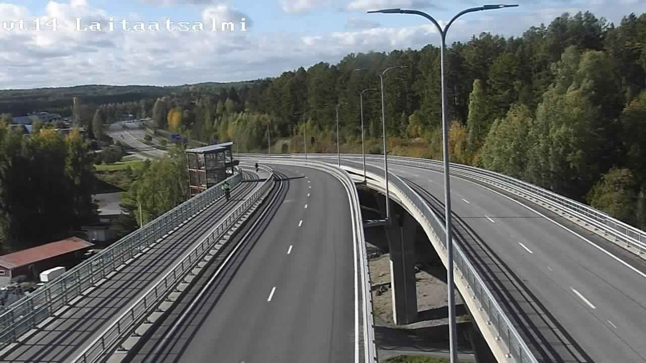 Kelikamerat Kuva Tie 14 Savonlinna, Laitaatsalmi silta, Savonlinna, Etelä-Savo