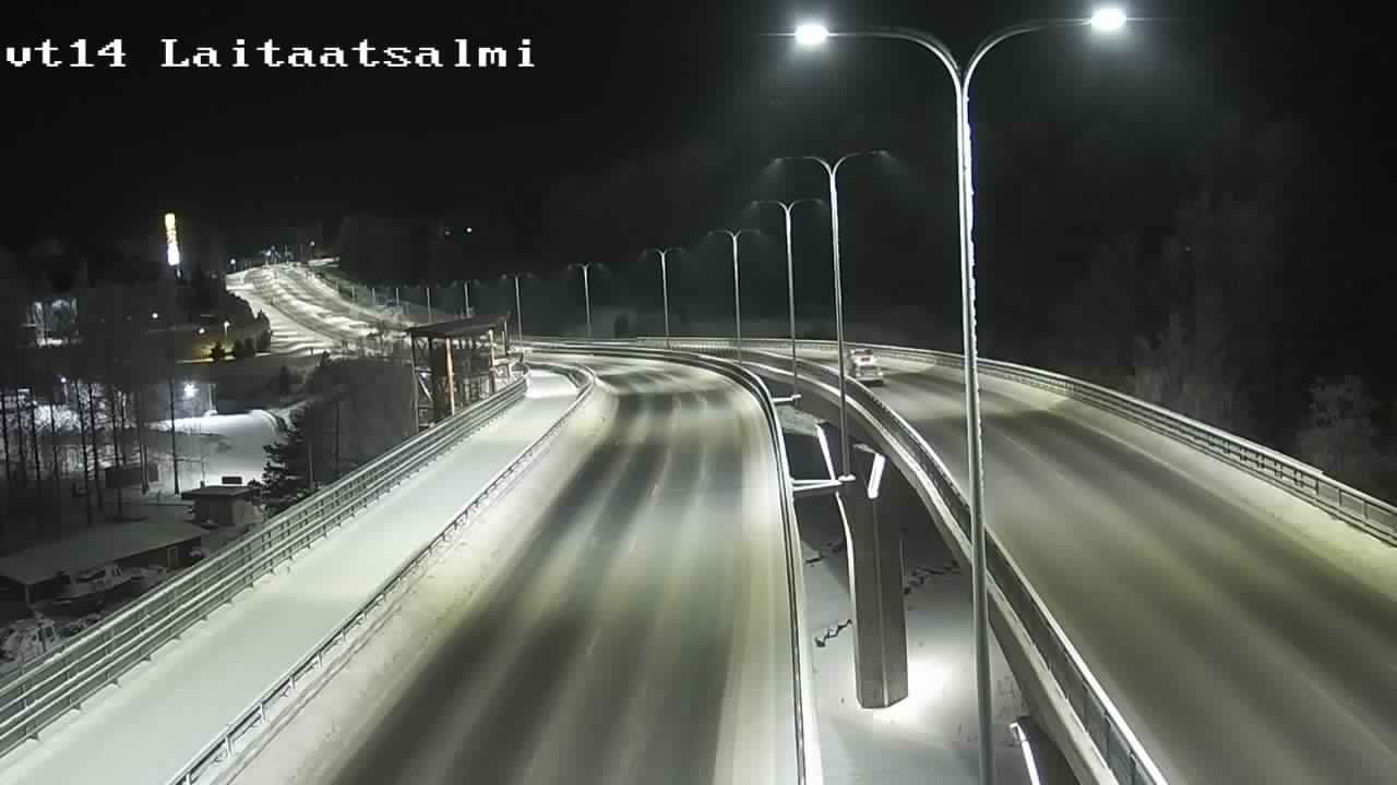 Kelikamerat Kuva Tie 14 Savonlinna, Laitaatsalmi silta, Savonlinna, Etelä-Savo