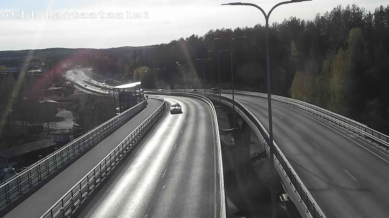Kelikamerat Kuva Tie 14 Savonlinna, Laitaatsalmi silta, Savonlinna, Etelä-Savo