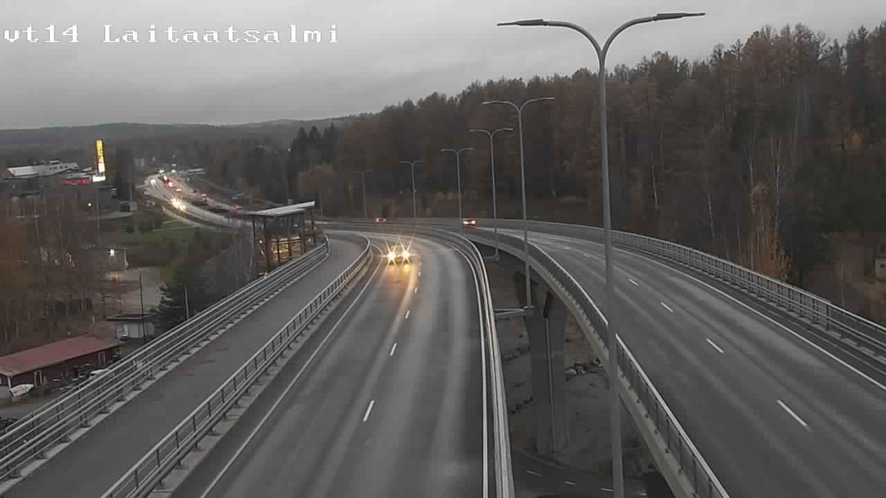 Kelikamerat Kuva Tie 14 Savonlinna, Laitaatsalmi silta, Savonlinna, Etelä-Savo