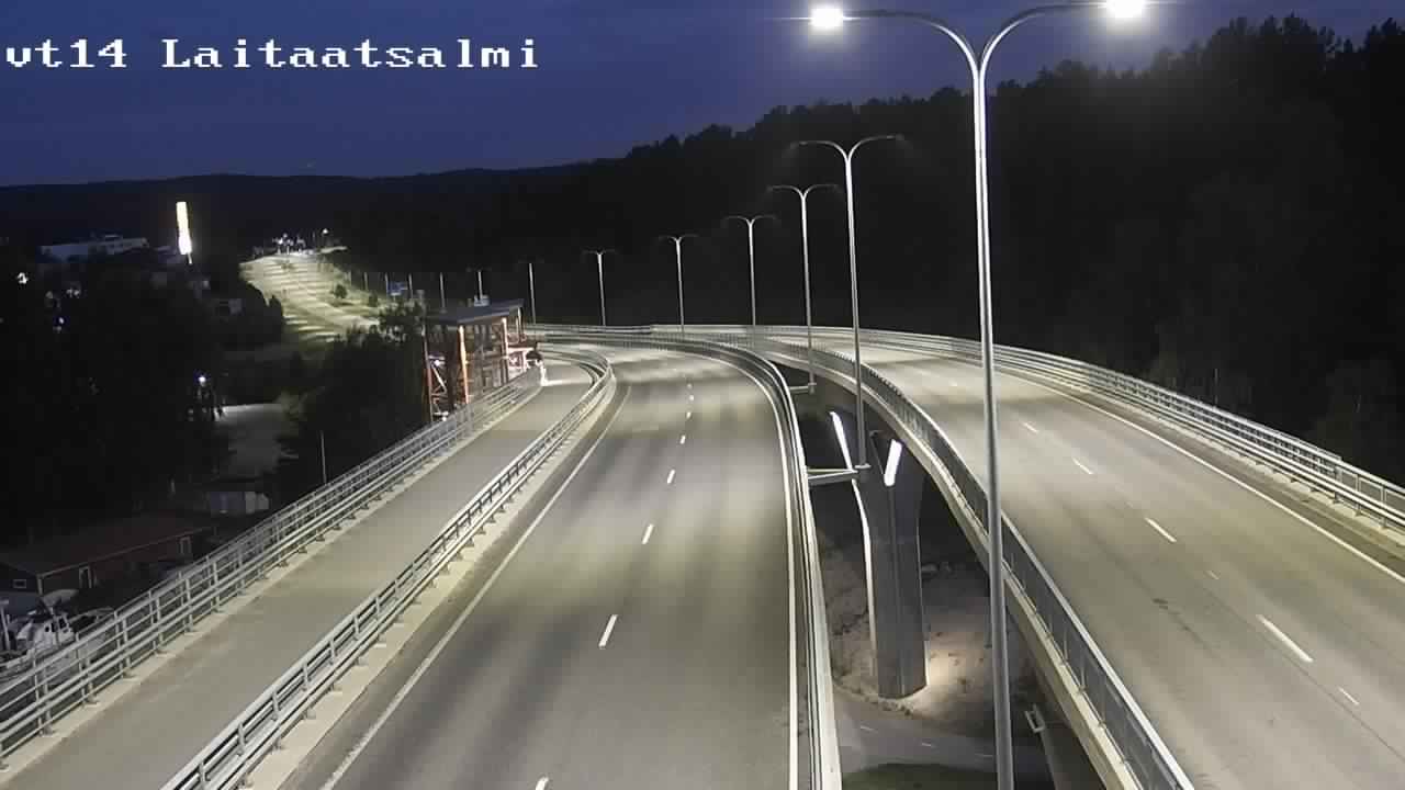 Kelikamerat Kuva Tie 14 Savonlinna, Laitaatsalmi silta, Savonlinna, Etelä-Savo