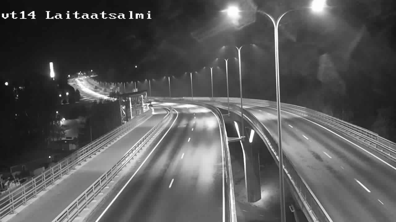 Weather Camera Image Road 14 Savonlinna, Laitaatsalmi, Savonlinna, Etelä-Savo