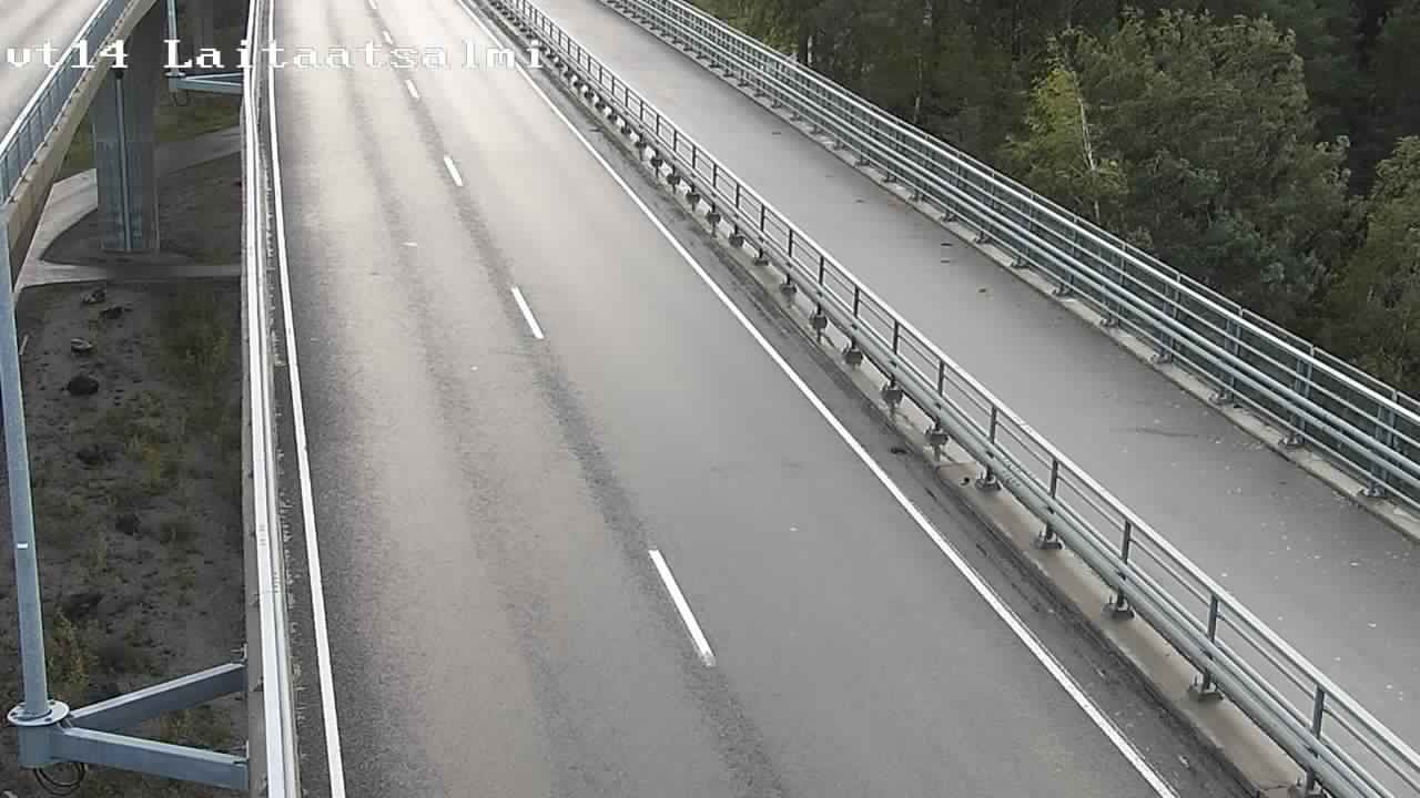 Weather Camera Image Road 14 Savonlinna, Laitaatsalmi, Savonlinna, Etelä-Savo