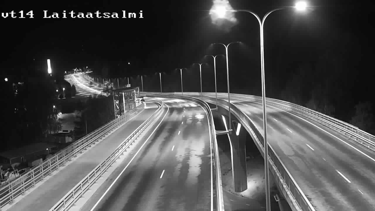 Weather Camera Image Road 14 Savonlinna, Laitaatsalmi, Savonlinna, Etelä-Savo