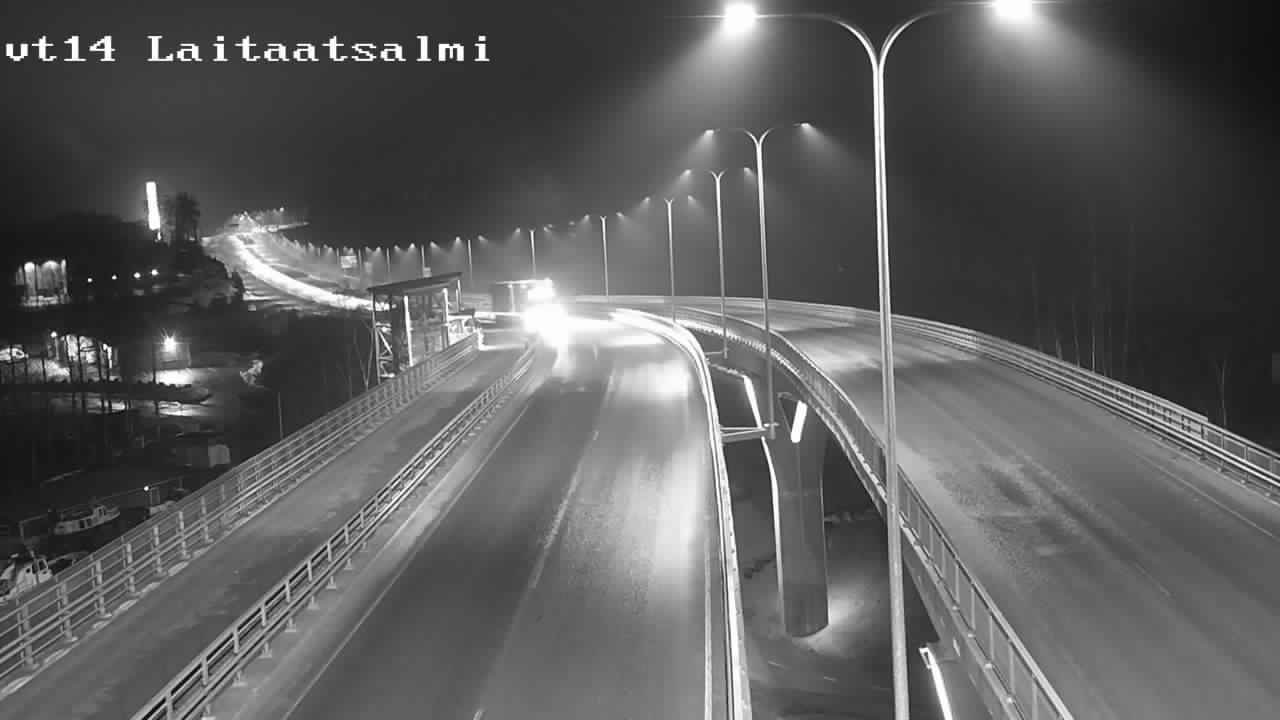 Kelikamerat Kuva Tie 14 Savonlinna, Laitaatsalmi silta, Savonlinna, Etelä-Savo