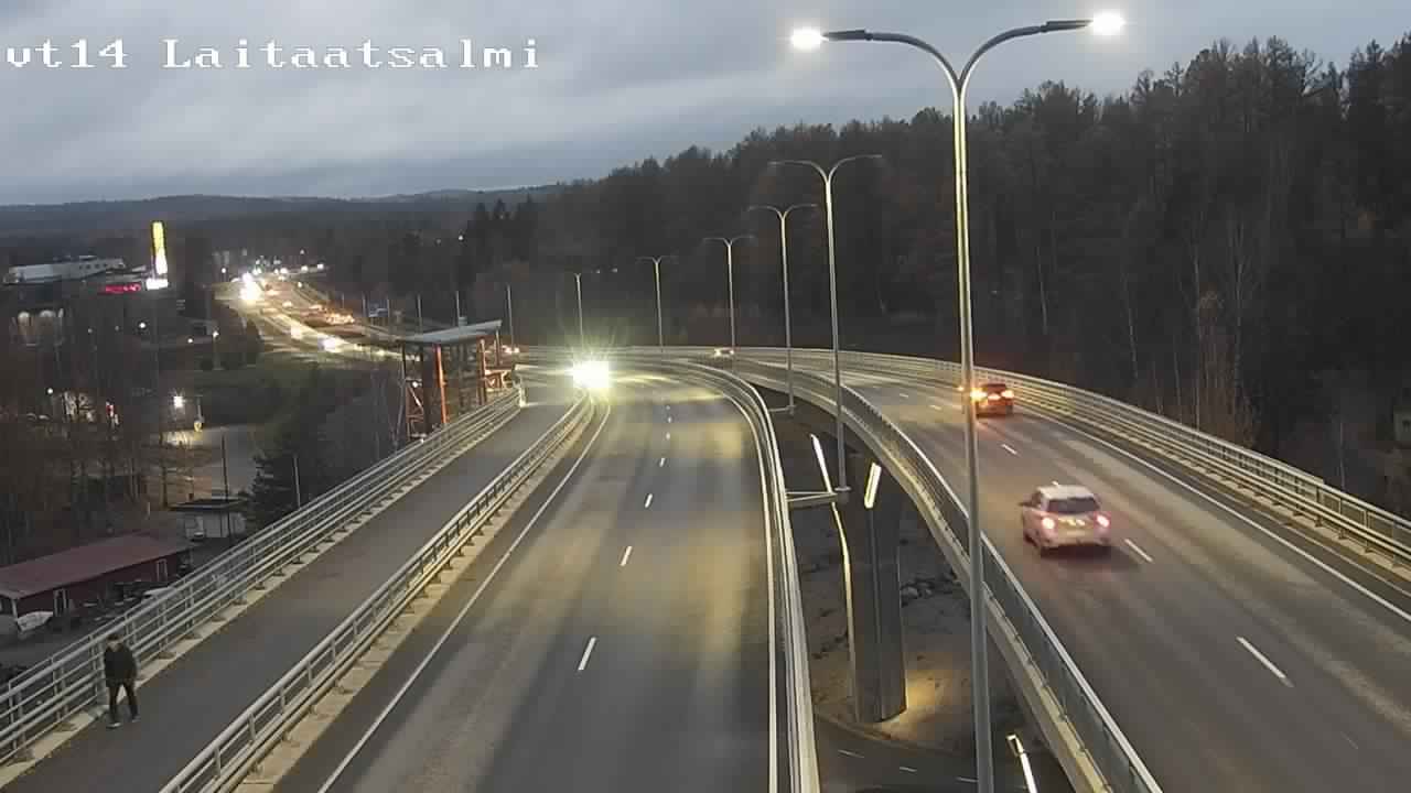 Kelikamerat Kuva Tie 14 Savonlinna, Laitaatsalmi silta, Savonlinna, Etelä-Savo