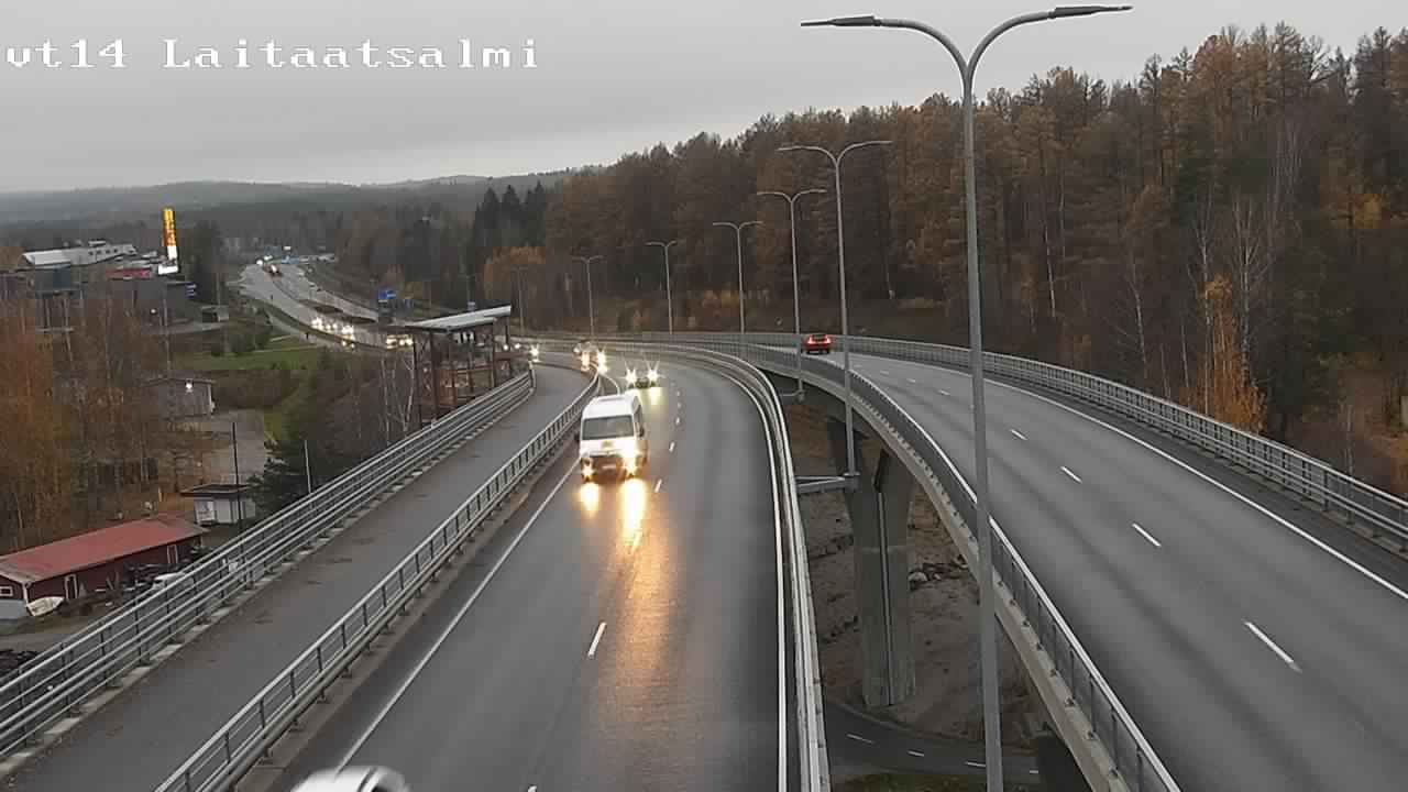 Kelikamerat Kuva Tie 14 Savonlinna, Laitaatsalmi silta, Savonlinna, Etelä-Savo