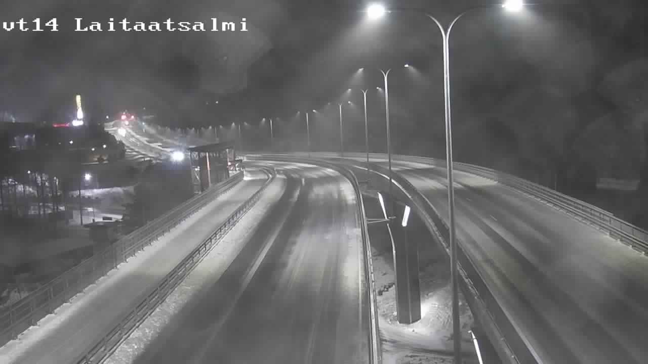 Weather Camera Image Väg 14 Nyslott, Laitaatsalmi, Savonlinna, Etelä-Savo