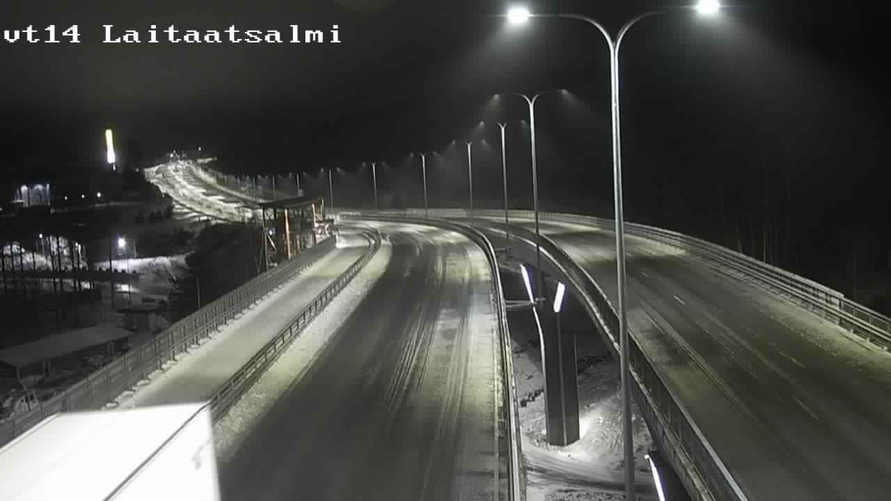 Weather Camera Image Väg 14 Nyslott, Laitaatsalmi, Savonlinna, Etelä-Savo