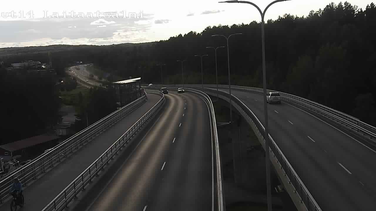 Kelikamerat Kuva Tie 14 Savonlinna, Laitaatsalmi silta, Savonlinna, Etelä-Savo