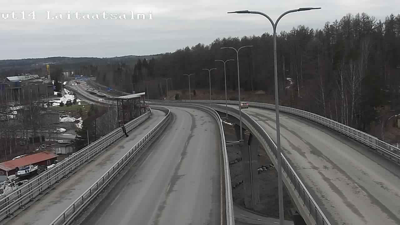 Kelikamerat Kuva Tie 14 Savonlinna, Laitaatsalmi silta, Savonlinna, Etelä-Savo