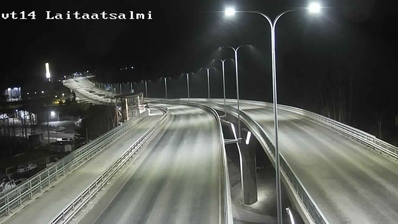 Kelikamerat Kuva Tie 14 Savonlinna, Laitaatsalmi silta, Savonlinna, Etelä-Savo