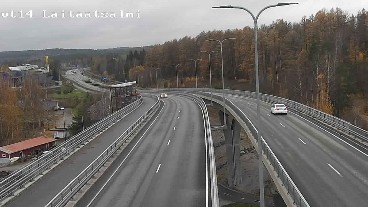 Kelikamerat Kuva Tie 14 Savonlinna, Laitaatsalmi silta, Savonlinna, Etelä-Savo