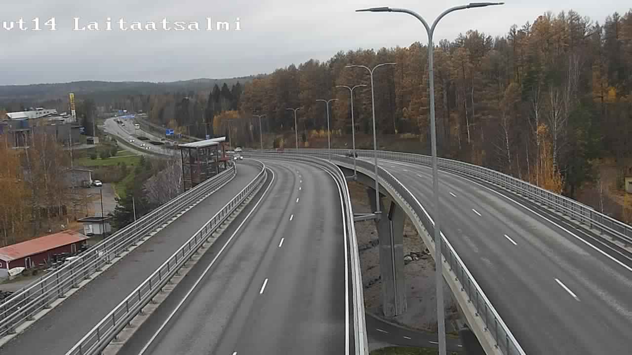 Kelikamerat Kuva Tie 14 Savonlinna, Laitaatsalmi silta, Savonlinna, Etelä-Savo