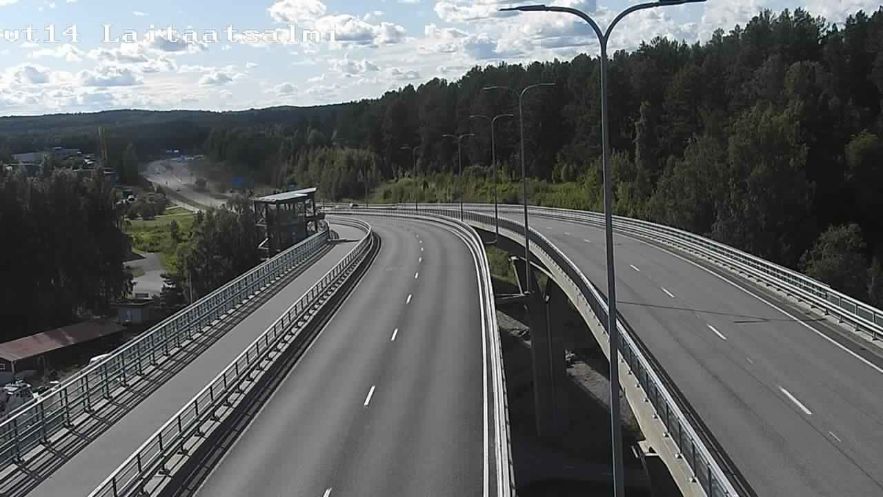 Kelikamerat Kuva Tie 14 Savonlinna, Laitaatsalmi silta, Savonlinna, Etelä-Savo