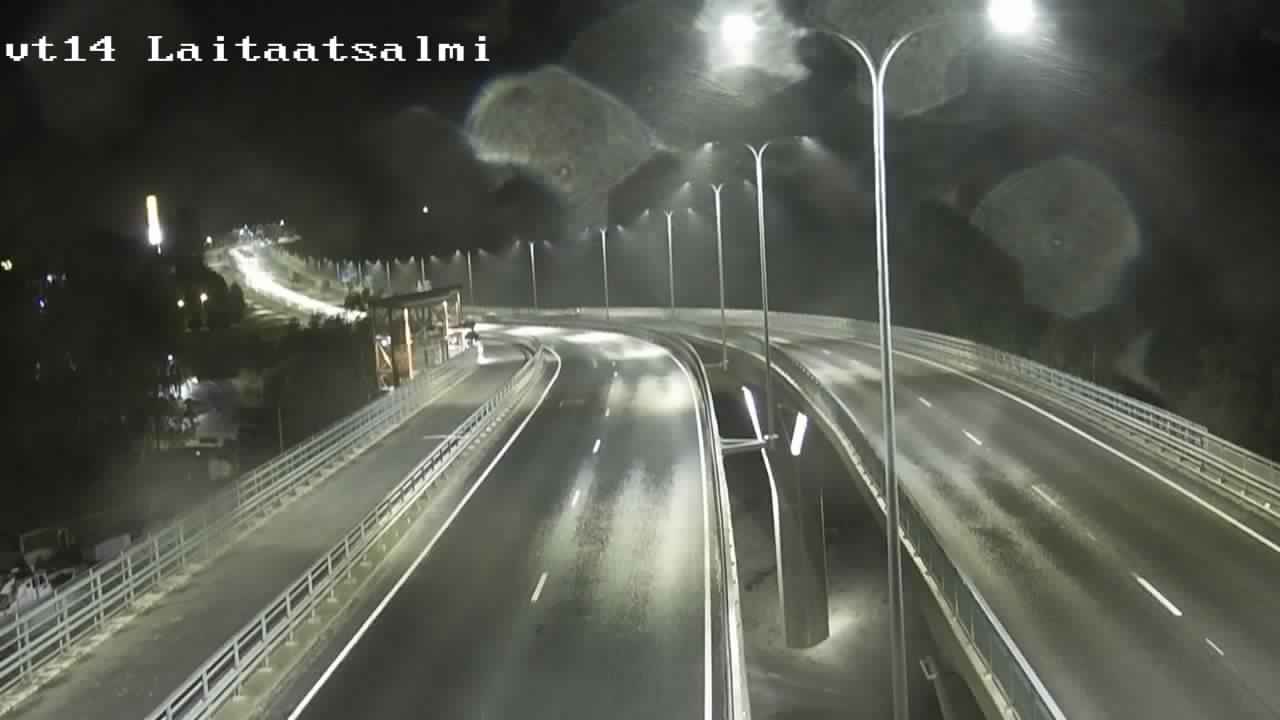 Weather Camera Image Road 14 Savonlinna, Laitaatsalmi, Savonlinna, Etelä-Savo