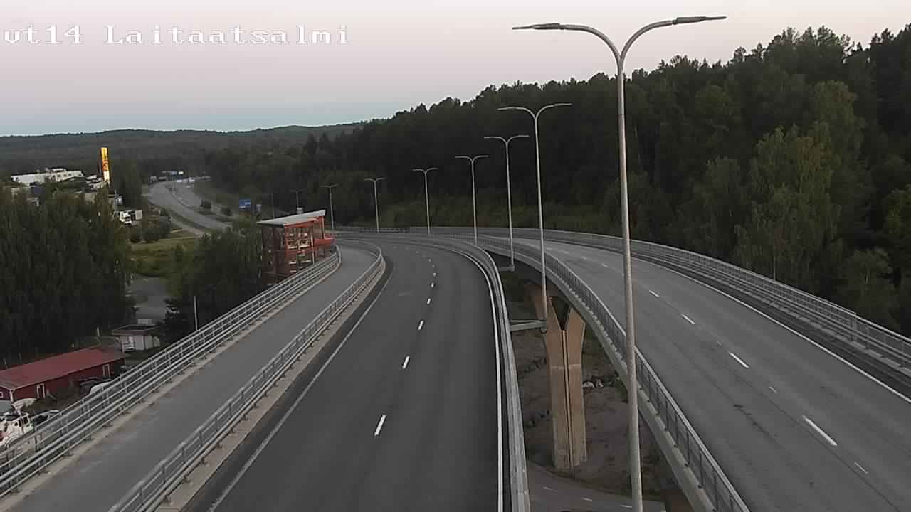 Kelikamerat Kuva Tie 14 Savonlinna, Laitaatsalmi silta, Savonlinna, Etelä-Savo