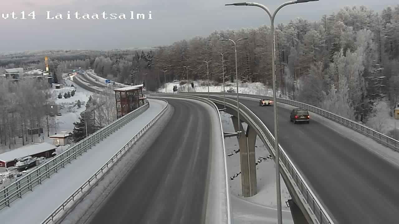 Kelikamerat Kuva Tie 14 Savonlinna, Laitaatsalmi silta, Savonlinna, Etelä-Savo