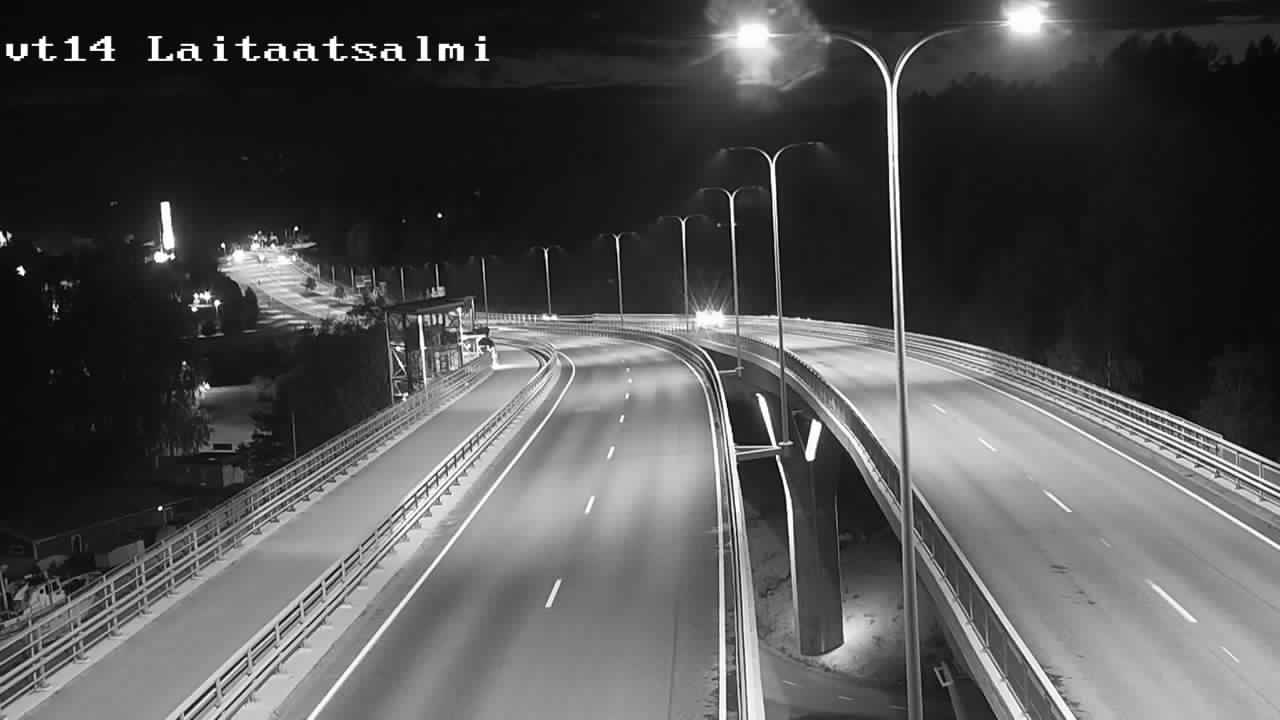 Weather Camera Image Road 14 Savonlinna, Laitaatsalmi, Savonlinna, Etelä-Savo