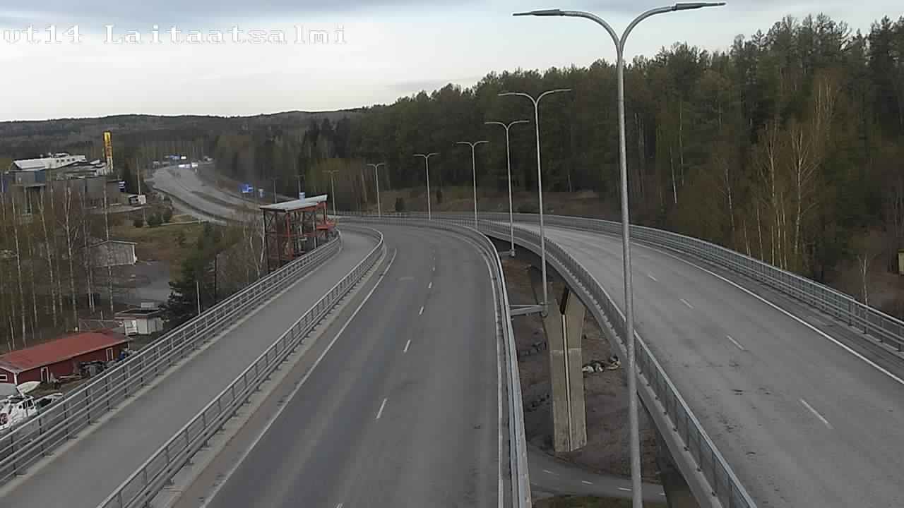 Kelikamerat Kuva Tie 14 Savonlinna, Laitaatsalmi silta, Savonlinna, Etelä-Savo