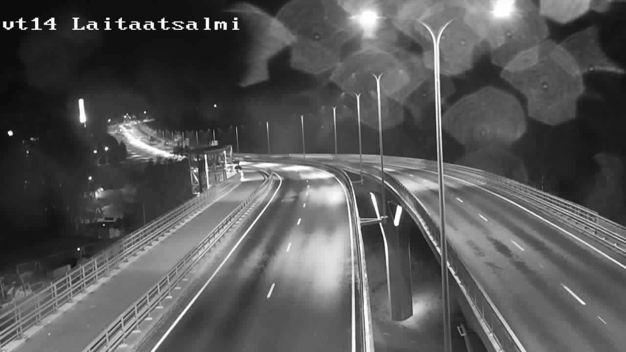 Weather Camera Image Road 14 Savonlinna, Laitaatsalmi, Savonlinna, Etelä-Savo