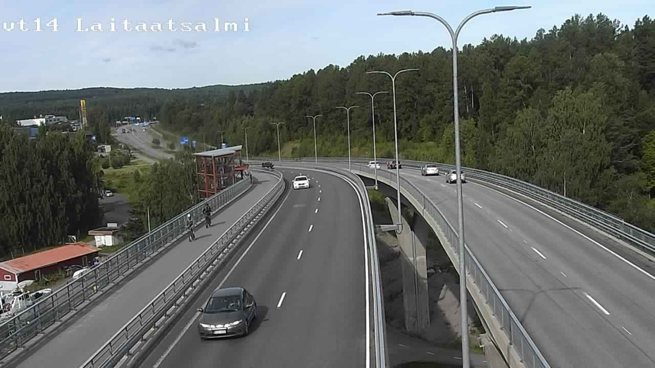 Kelikamerat Kuva Tie 14 Savonlinna, Laitaatsalmi silta, Savonlinna, Etelä-Savo