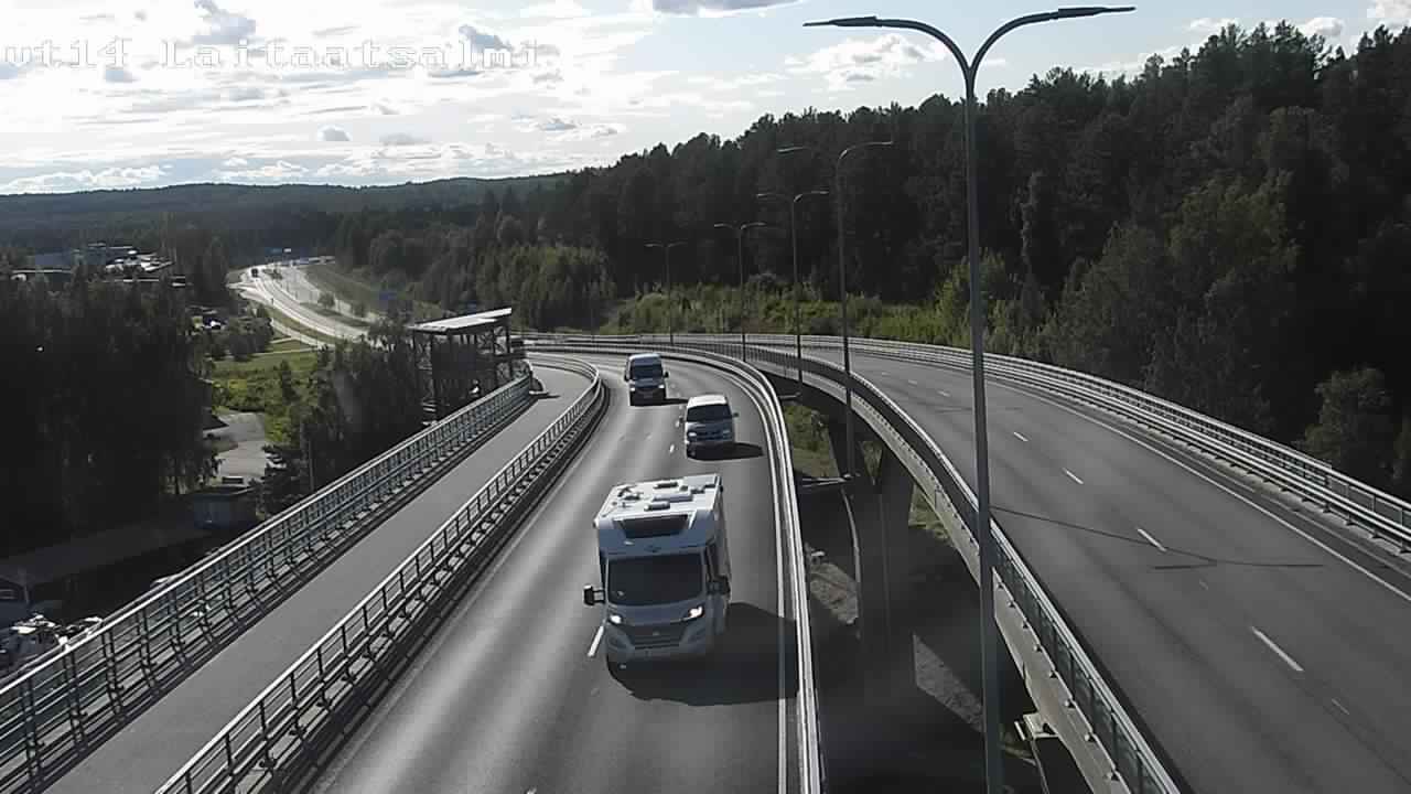 Kelikamerat Kuva Tie 14 Savonlinna, Laitaatsalmi silta, Savonlinna, Etelä-Savo