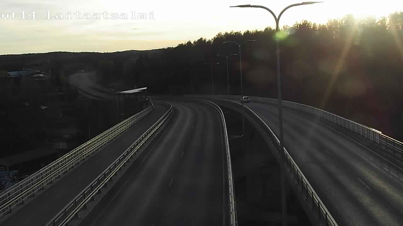 Kelikamerat Kuva Tie 14 Savonlinna, Laitaatsalmi silta, Savonlinna, Etelä-Savo