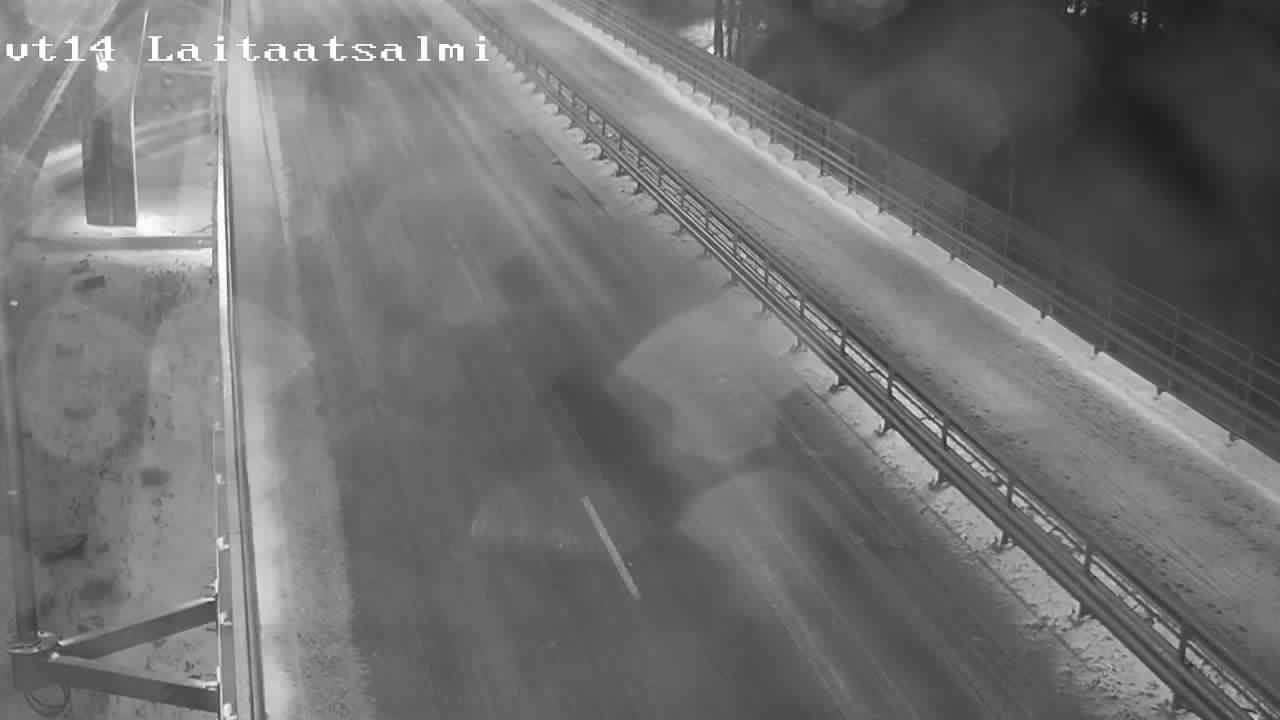 Weather Camera Image Väg 14 Nyslott, Laitaatsalmi, Savonlinna, Etelä-Savo