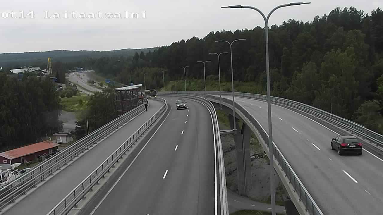 Kelikamerat Kuva Tie 14 Savonlinna, Laitaatsalmi silta, Savonlinna, Etelä-Savo