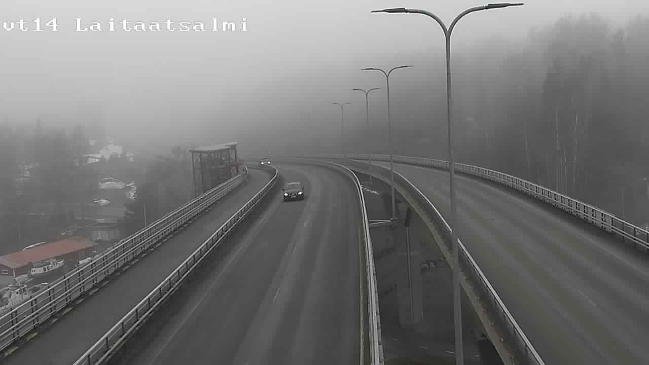 Kelikamerat Kuva Tie 14 Savonlinna, Laitaatsalmi silta, Savonlinna, Etelä-Savo