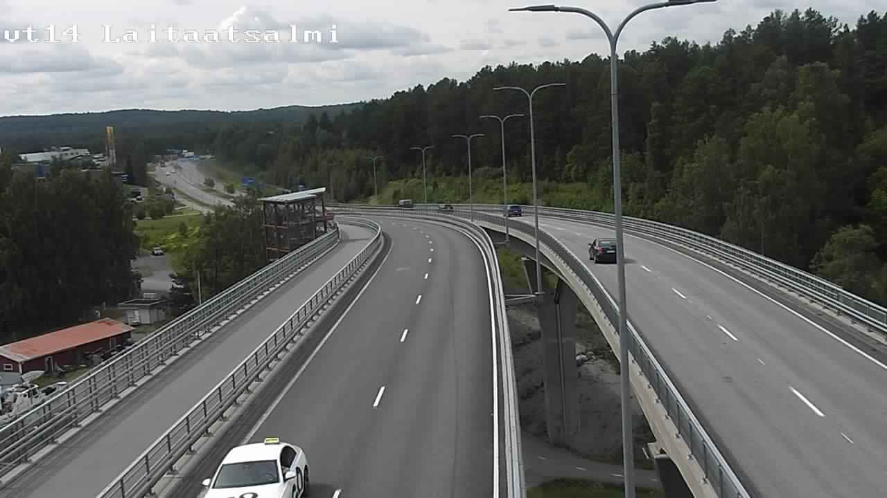 Kelikamerat Kuva Tie 14 Savonlinna, Laitaatsalmi silta, Savonlinna, Etelä-Savo