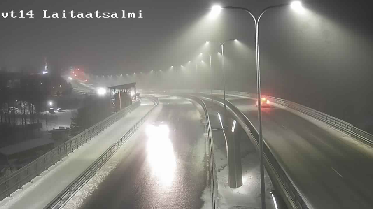 Weather Camera Image Väg 14 Nyslott, Laitaatsalmi, Savonlinna, Etelä-Savo