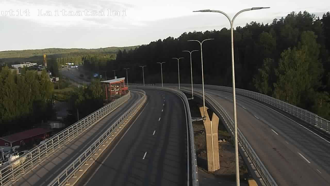 Kelikamerat Kuva Tie 14 Savonlinna, Laitaatsalmi silta, Savonlinna, Etelä-Savo
