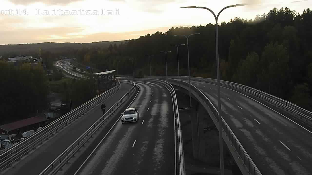 Weather Camera Image Road 14 Savonlinna, Laitaatsalmi, Savonlinna, Etelä-Savo