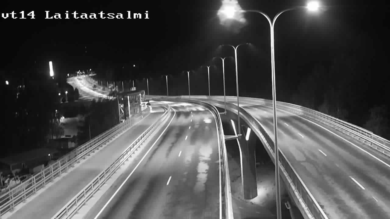 Weather Camera Image Road 14 Savonlinna, Laitaatsalmi, Savonlinna, Etelä-Savo