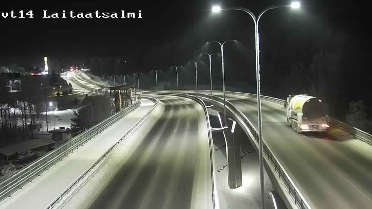 Kelikamerat Kuva Tie 14 Savonlinna, Laitaatsalmi silta, Savonlinna, Etelä-Savo