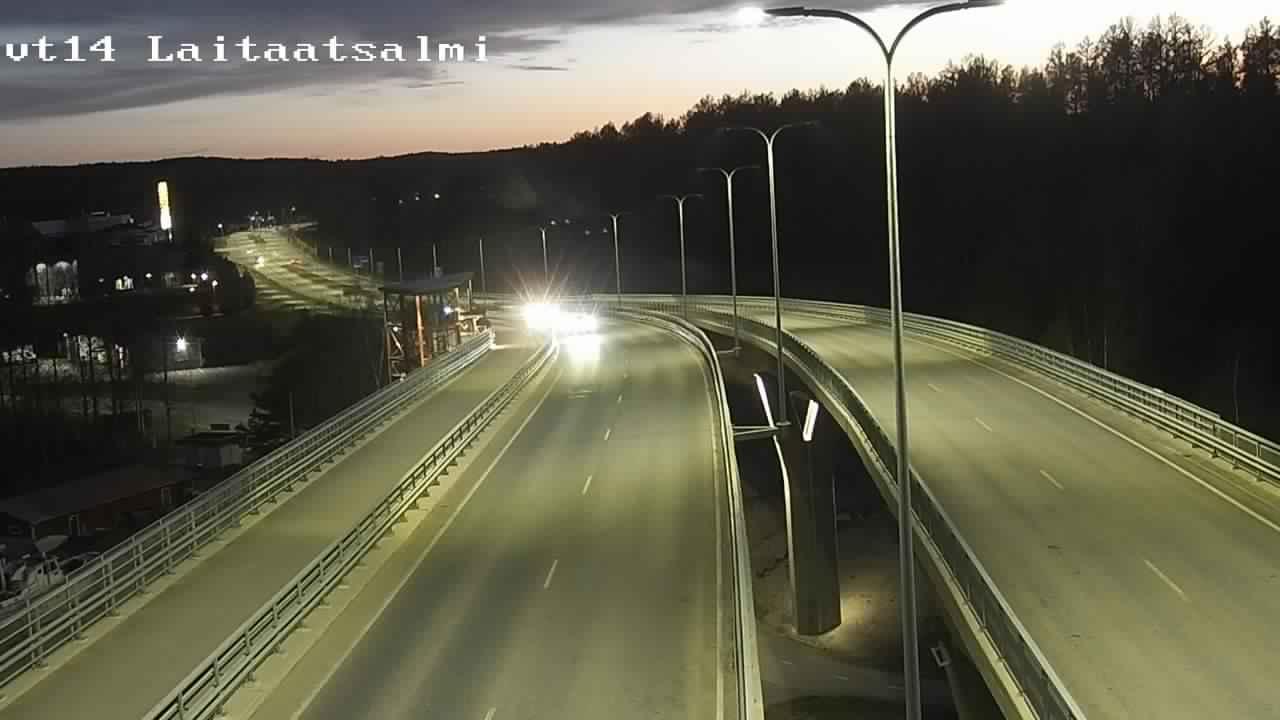 Kelikamerat Kuva Tie 14 Savonlinna, Laitaatsalmi silta, Savonlinna, Etelä-Savo