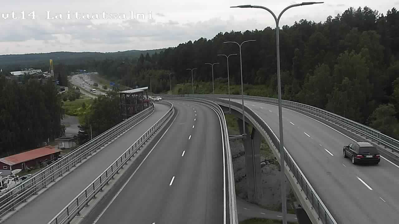 Kelikamerat Kuva Tie 14 Savonlinna, Laitaatsalmi silta, Savonlinna, Etelä-Savo