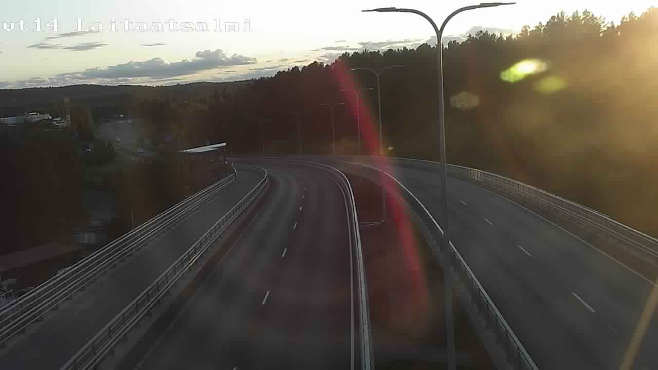 Kelikamerat Kuva Tie 14 Savonlinna, Laitaatsalmi silta, Savonlinna, Etelä-Savo