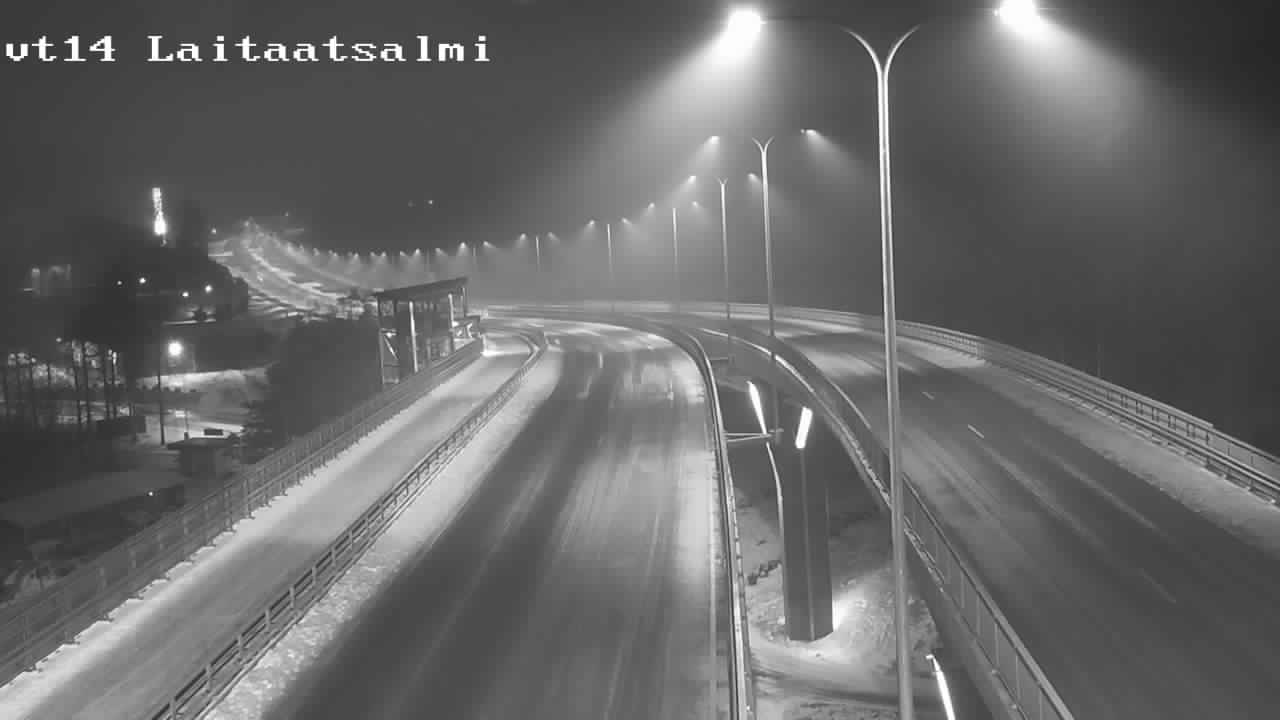 Weather Camera Image Väg 14 Nyslott, Laitaatsalmi, Savonlinna, Etelä-Savo