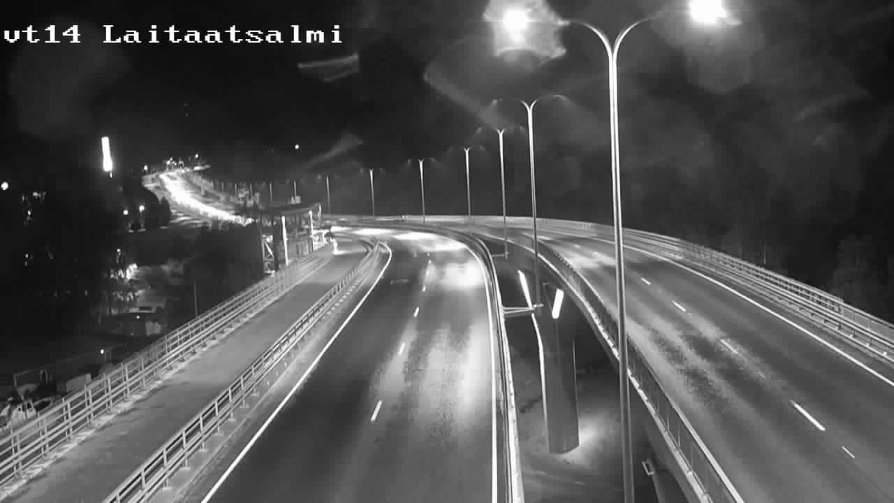 Weather Camera Image Road 14 Savonlinna, Laitaatsalmi, Savonlinna, Etelä-Savo