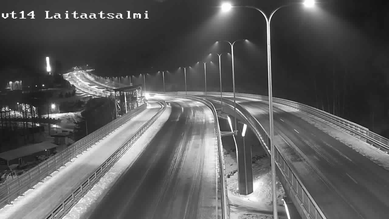 Weather Camera Image Väg 14 Nyslott, Laitaatsalmi, Savonlinna, Etelä-Savo