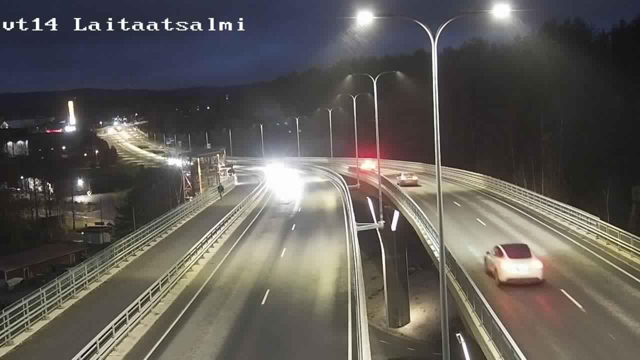 Kelikamerat Kuva Tie 14 Savonlinna, Laitaatsalmi silta, Savonlinna, Etelä-Savo