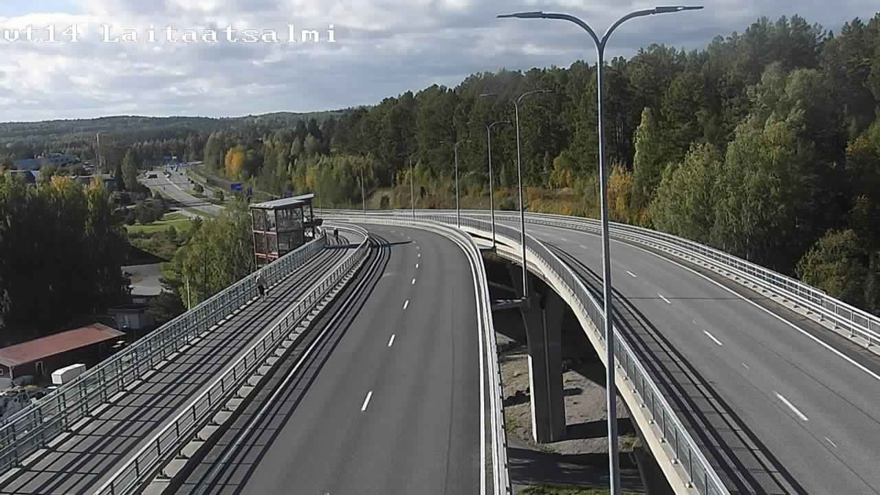 Kelikamerat Kuva Tie 14 Savonlinna, Laitaatsalmi silta, Savonlinna, Etelä-Savo